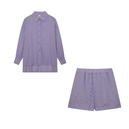 Maud | Conjunto de camisa e shorts chique