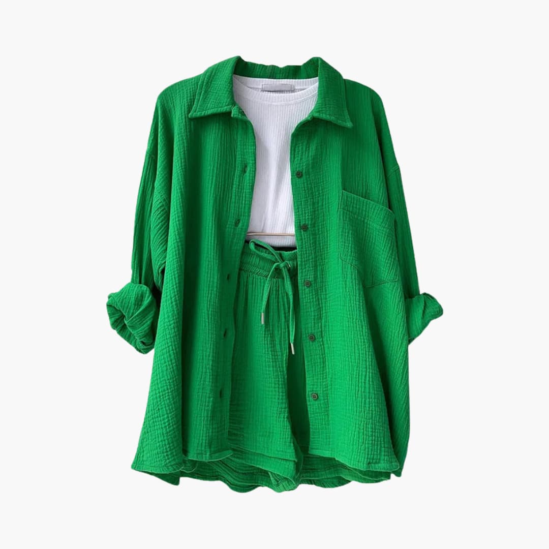 Aurélie | Conjunto de duas peças chique e casual