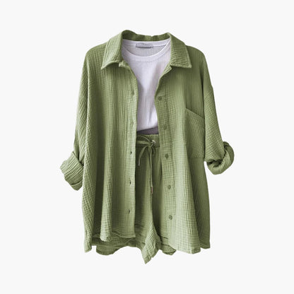 Aurélie | Conjunto de duas peças chique e casual