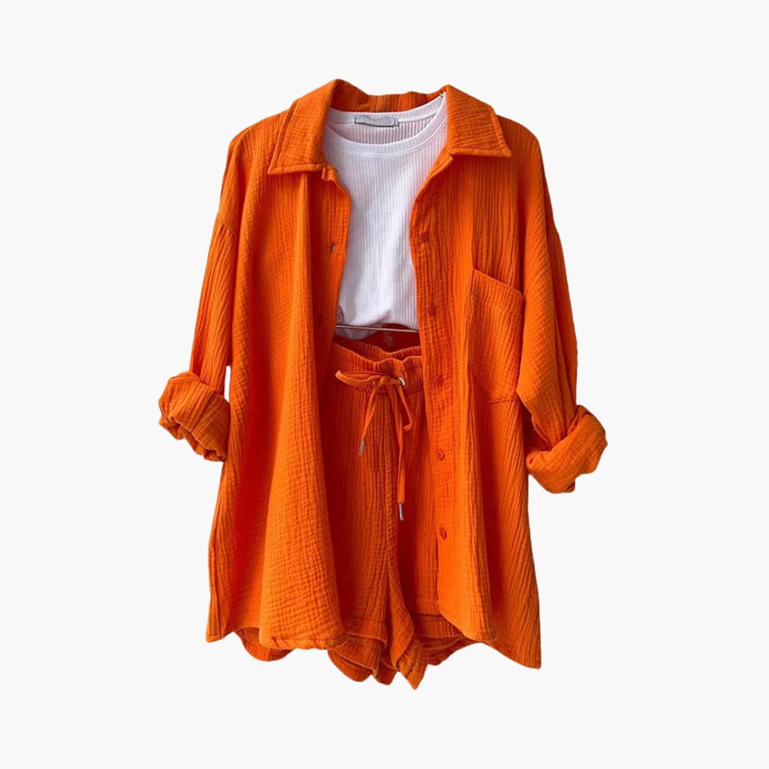 Aurélie | Conjunto de duas peças chique e casual