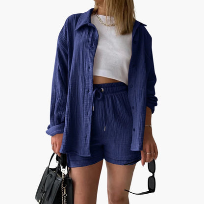 Aurélie | Conjunto de duas peças chique e casual