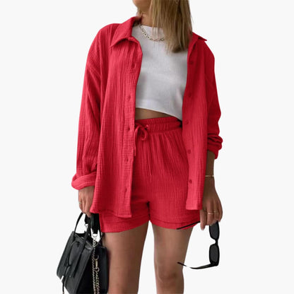 Aurélie | Conjunto de duas peças chique e casual