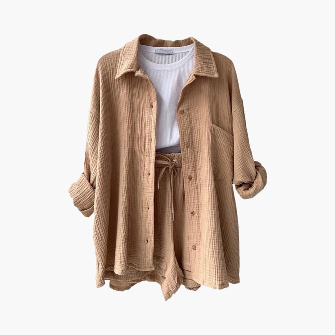 Aurélie | Conjunto de duas peças chique e casual