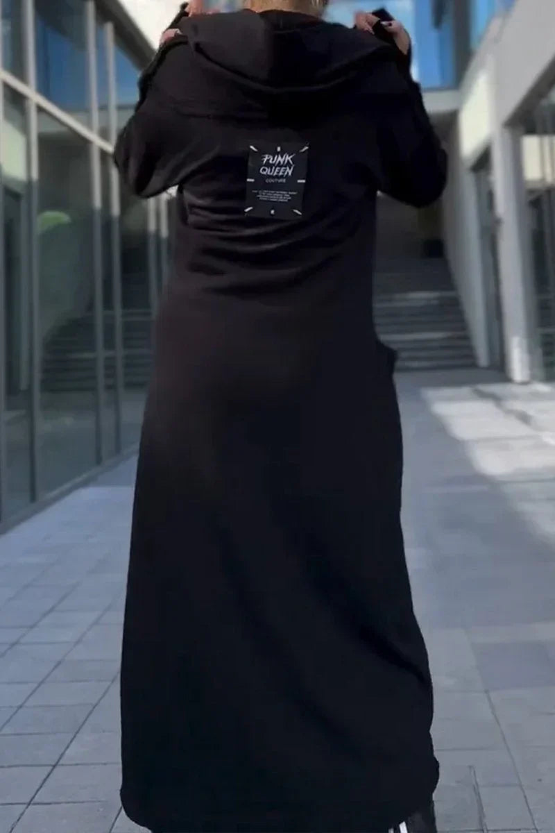 MANA™ | MOLETOM COM CAPUZ LONGO COM ZÍPER FEITO COM TECIDOS LEVES E RESPIRÁVEIS