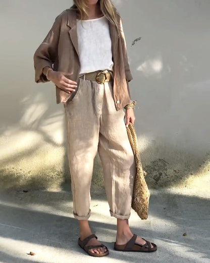 Flora™ | Conjunto 2 Peças – Elegância descontraída para todas as ocasiões