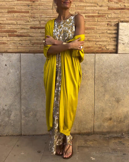 VIVIANA | Conjunto elegante de duas peças com ajuste confortável para férias e passeios de verão