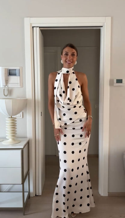 Aurielle™ – Vestido a bolinhas