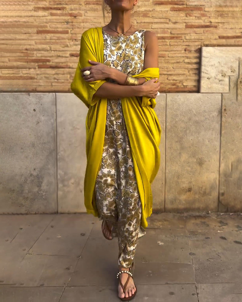 VIVIANA | Conjunto elegante de duas peças com ajuste confortável para férias e passeios de verão