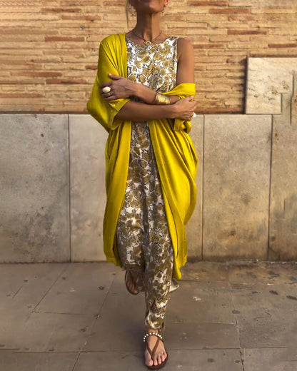 VIVIANA | Conjunto elegante de duas peças com ajuste confortável para férias e passeios de verão