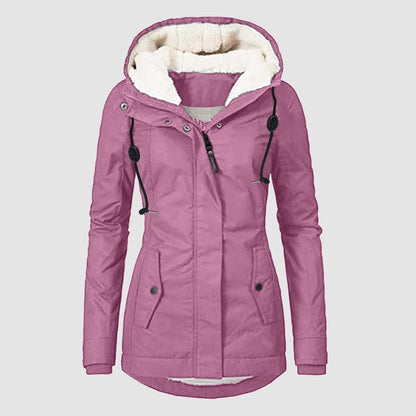 Sophie - Casaco de inverno forrado e impermeável