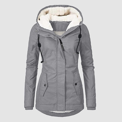 Sophie - Casaco de inverno forrado e impermeável