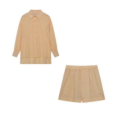 Maud | Conjunto de camisa e shorts chique