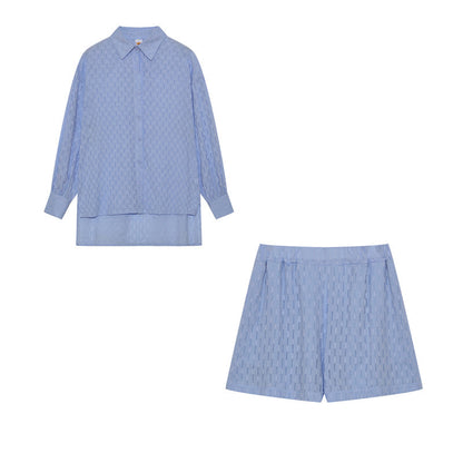 Maud | Conjunto de camisa e shorts chique