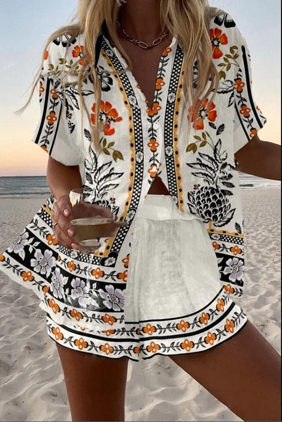 Norellia™ | Conjunto curto leve e versátil para o verão