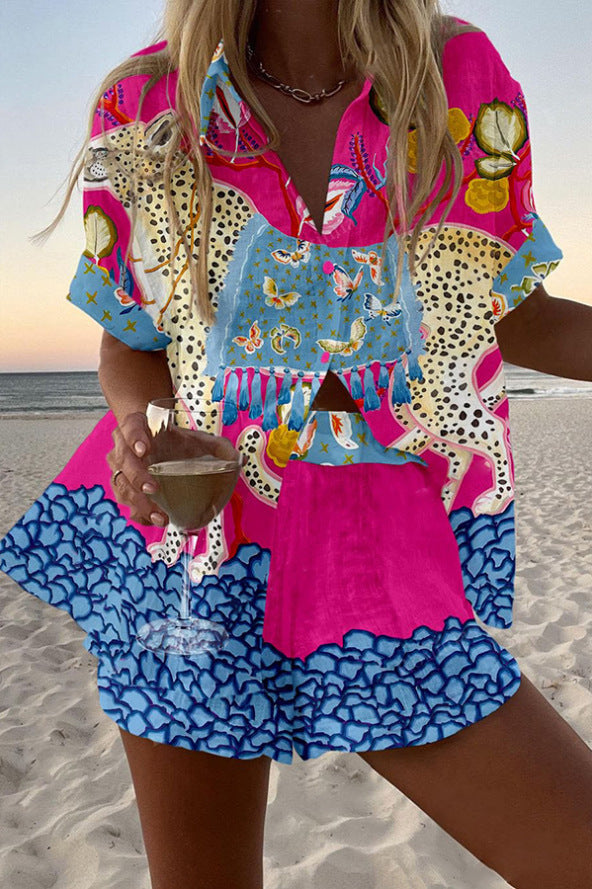 Norellia™ | Conjunto curto leve e versátil para o verão