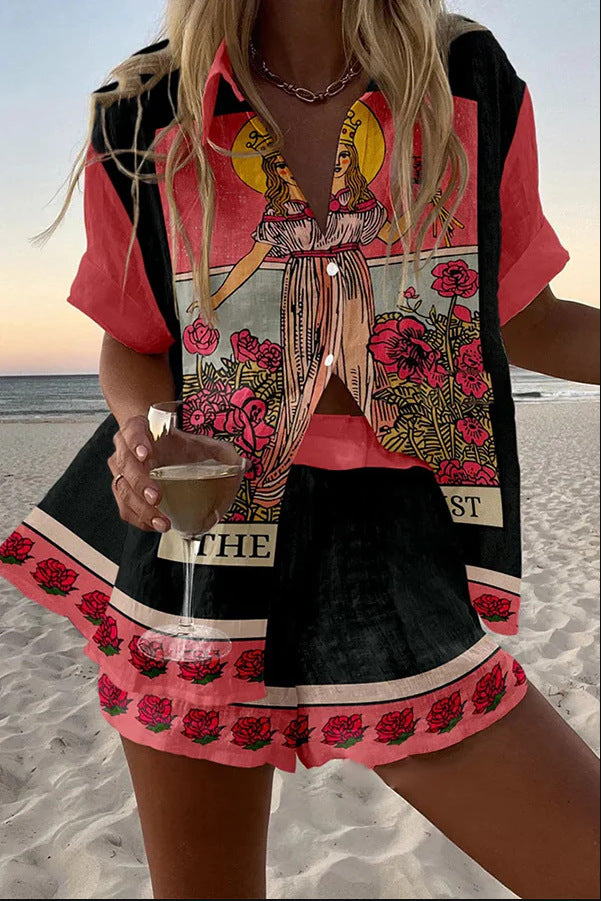 Jorelle™ | Conjunto curto leve para o verão