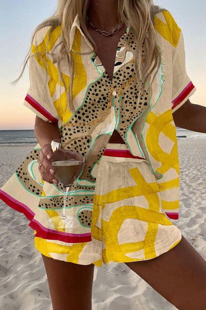 Jorelle™ | Conjunto curto leve para o verão