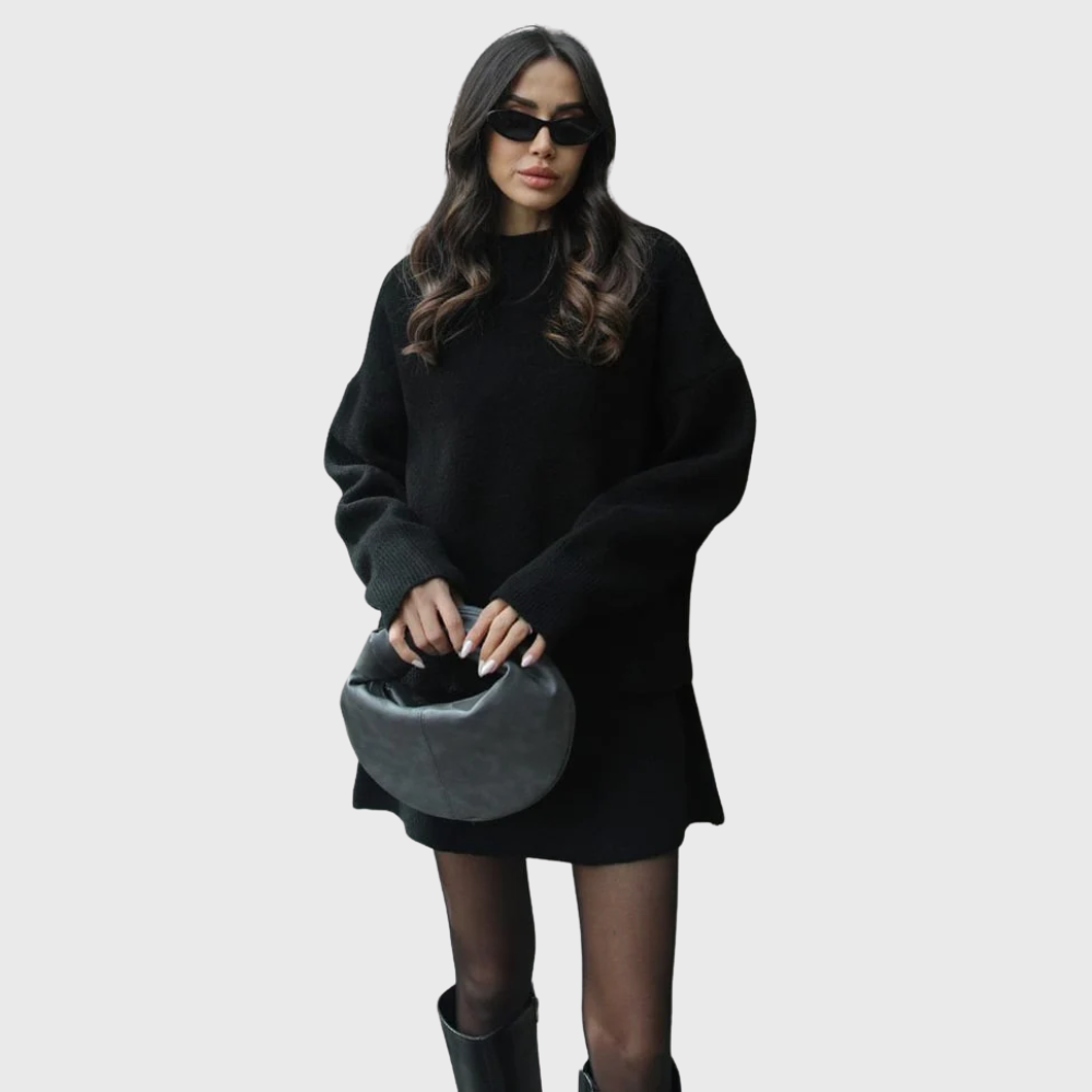 Conjunto de malha aconchegante