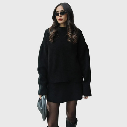 Conjunto de malha aconchegante