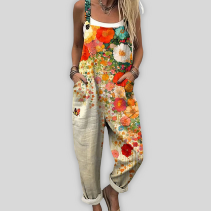 Aukje™ | Macacão elegante com caimento solto para um estilo casual