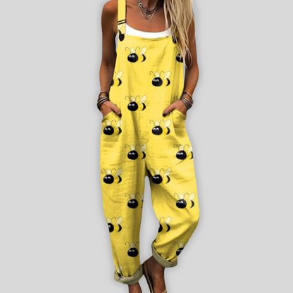 Aukje™ | Macacão elegante com caimento solto para um estilo casual