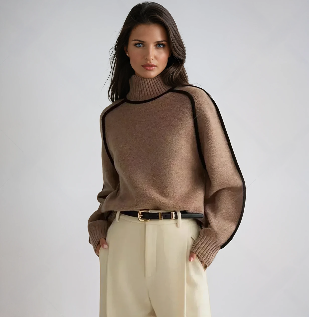 Arabélle - Camisola de Gola Alta
