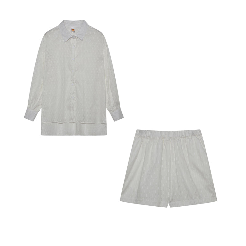 Maud | Conjunto de camisa e shorts chique