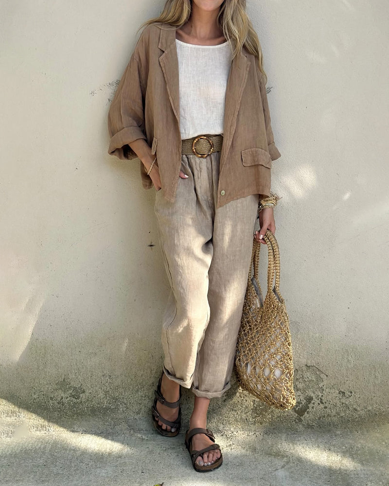 Flora™ | Conjunto 2 Peças – Elegância descontraída para todas as ocasiões