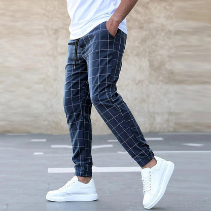 COLOMBO | CALÇA JOGGER XADREZ MASCULINA